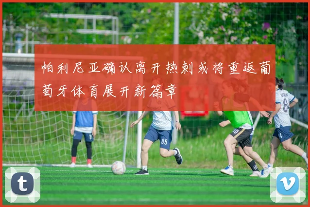 帕利尼亚确认离开热刺或将重返葡萄牙体育展开新篇章
